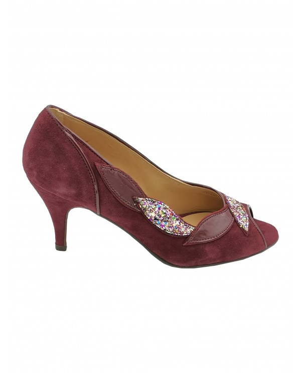 Escarpin femme cuir daim Escarpin femme cuir daim