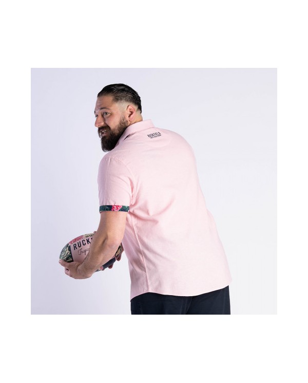 Chemisette rose Ruckfield tropical rugby Chemisette rose Ruckfield tropical rugby