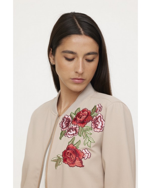 Veste FLOWERS Argile Beige Veste FLOWERS Argile Beige